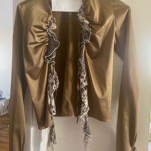 Authentic Just Cavalli silk shirt Size 40